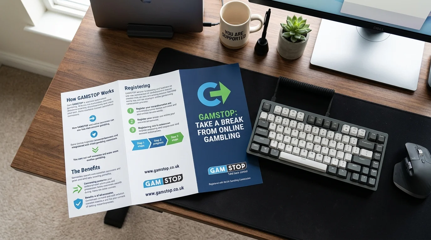 GamStop national self-exclusion scheme covering all UK operators