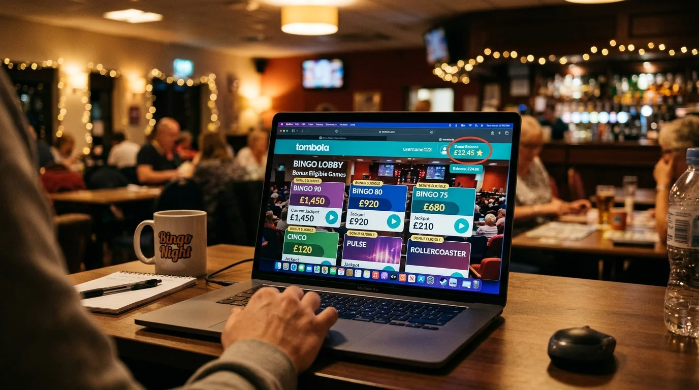 Tombola games eligible for no-wagering bonus play