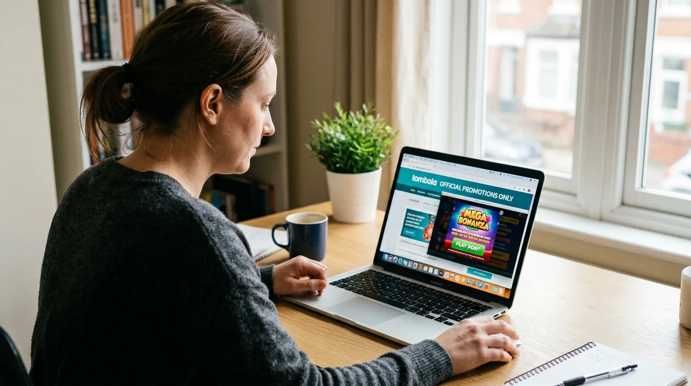 Tombola official promotions sourced only from the platform