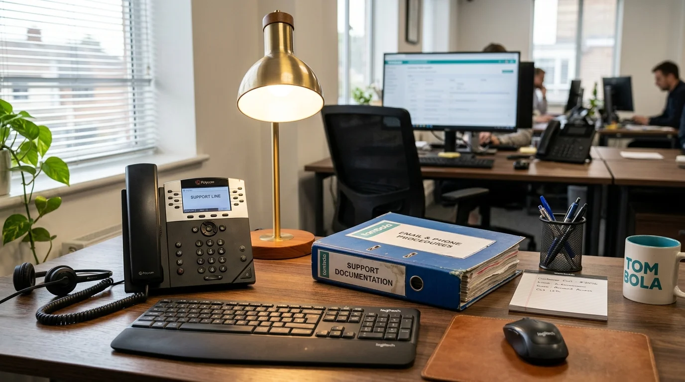 Tips for preparing information before contacting Tombola support
